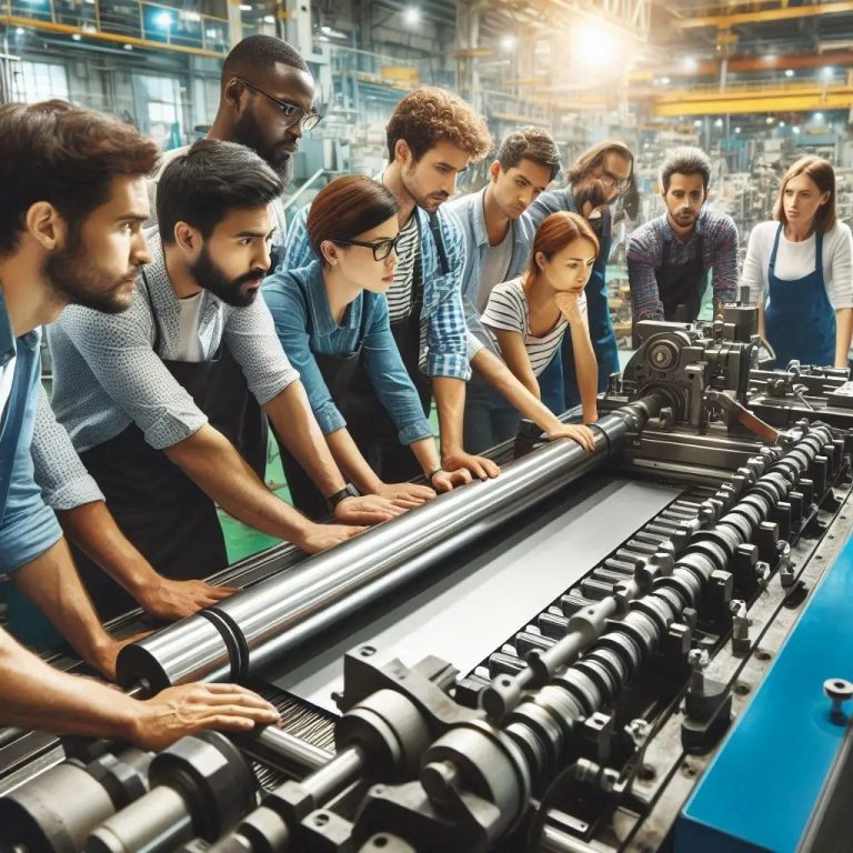 Automatic Plate Rolling Machine