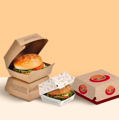 Cardboard Burger Boxes